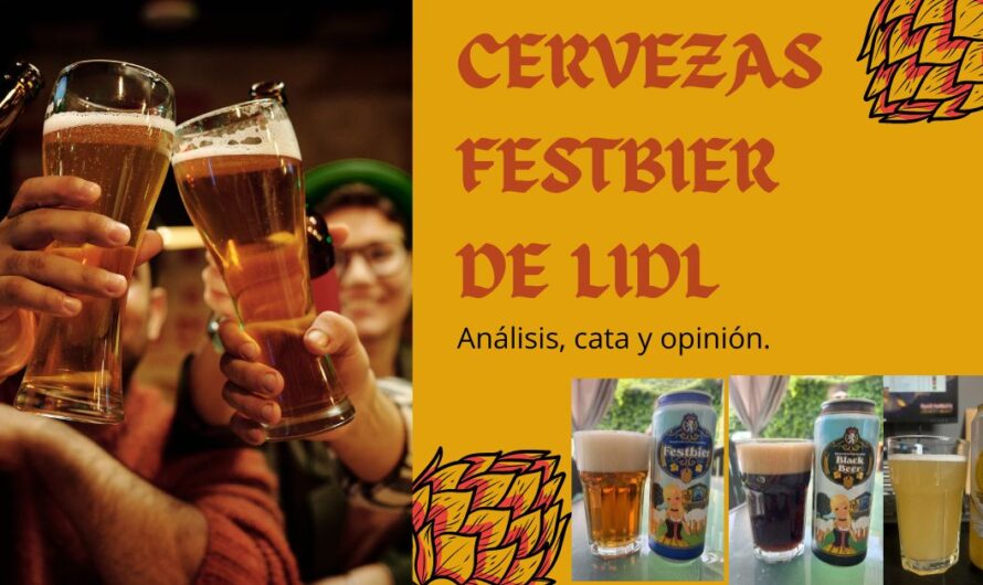 Cerveza Lidl Festibier. Opiniones, calidad, precio y formatos