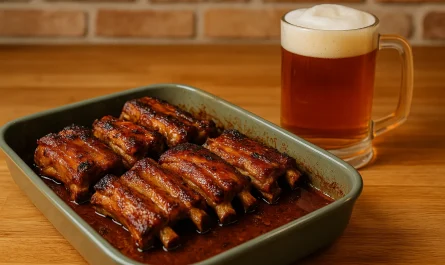 costillas a la cerveza